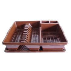 Bentom Odcejalnik za posodo CLASSIC 44x35cm s plastičnim pladnjem