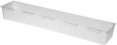Plast Team Plastični organizator predalov bele barve 37,5x8x5cm 