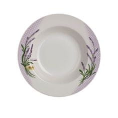 STREFA Globok krožnik 21,6cm porcelan LAVENDER