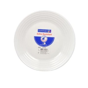 Arcoroc stekleni desertni krožnik HARENA 19cm BELI