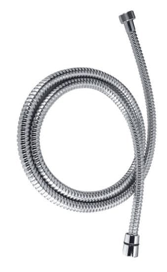STREFA Cev za prhanje METALIA 200 cm, krom