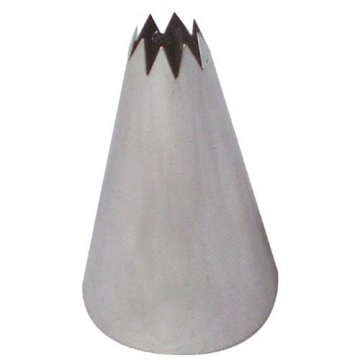 STREFA Konica za okraševanje z osmimi zobmi premera 6 mm, kositrena (25 kosov)