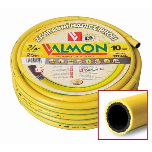 Valmon Cev PROFI 1119 1/2" (50 m), neprozorno rumena