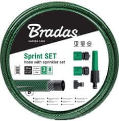 Bradas Cev SPRINT neprosojna, zelena + pribor 1/2" (20 m)
