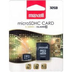 Maxell MicroSDHC 32 GB CL10 + adpt 854718