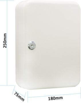 M.A.T Group Obesek za ključe 48 ključev 250x180x75mm SE