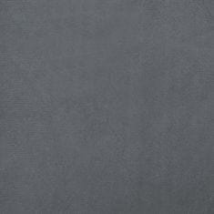 Vidaxl Otroški kavč temno siv 70x40x24 cm žamet