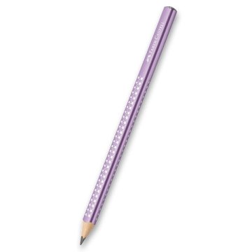 Faber-Castell Sparkle Jumbo grafitni svinčnik - vijoličen