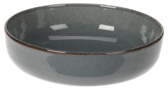 Porcelanska skleda 15cm MO temna, rob HN