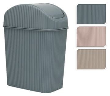 M.A.T Group Plastični koš za odpadke 2,5 l pravokotne oblike