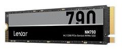 Lexar Lexarjev SSD NM790 PCle Gen4 M.2 NVMe - 1 TB (branje/pisanje: 7400/6500 MB/s)