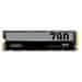 Lexar Lexarjev SSD NM790 PCle Gen4 M.2 NVMe - 2 TB (branje/pisanje: 7400/6500 MB/s)