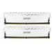 Lexar THOR DDR4 32GB (komplet 2x16GB) UDIMM 3600MHz CL18 XMP 2.0 - Hladilnik, bela