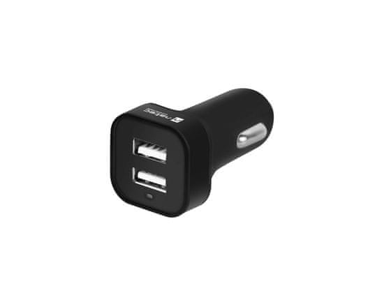Natec avtomobilski polnilec CONEY, 1XUSB, 1XUSB-C, 48W