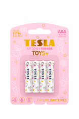 TESLA - baterije AAA TOYS GIRL, 4ks, LR03