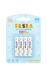 TESLA - baterije AAA TOYS BOY, 4ks, LR03