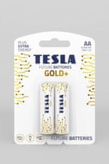 TESLA - baterije AA GOLD+, 2 kosa, LR06