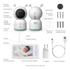 TrueLife NannyCam R7 Dual Smart Digital Video Baby Monitor