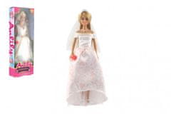Teddies Anlily nevesta plastična lutka 28cm 2 vrsti