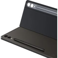 Samsung Galaxy Tab S9+/S9+ FE Slim ovitek s tipkovnico, črn (EF-DX810UBEGWW)