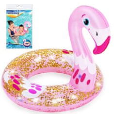 JOKOMISIADA Plavalni obroč Flamingo Pink 61cm 36306