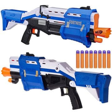 JOKOMISIADA Nerf Shotgun Pistol Launcher Fortnite Za4527