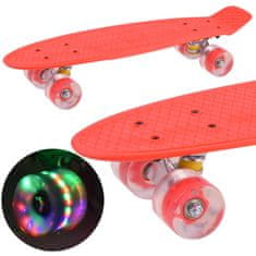 JOKOMISIADA Kartica s svetlečimi krogi Skateboard Sp0715