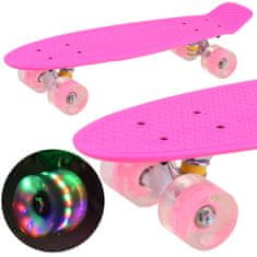 JOKOMISIADA Kartica s svetlečimi krogi Skateboard Sp0715