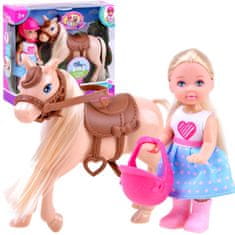 JOKOMISIADA Kiki Love Doll On Pony Jockey Za2808