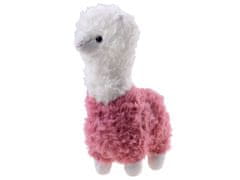 JOKOMISIADA Mehka igrača Fluffy Alpaca Mascot Llama 28 cm Za4402