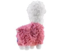 JOKOMISIADA Mehka igrača Fluffy Alpaca Mascot Llama 28 cm Za4402