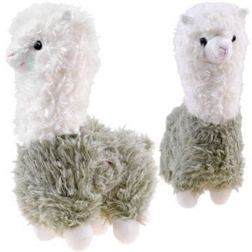JOKOMISIADA Mehka igrača Fluffy Alpaca Mascot Llama 28 cm Za4402
