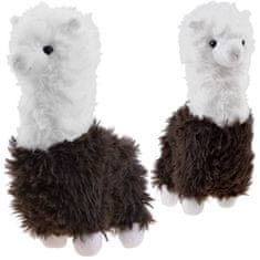 JOKOMISIADA Mehka igrača Fluffy Alpaca Mascot Llama 28 cm Za4402