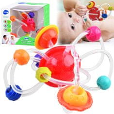 JOKOMISIADA Grizalo 2v1 Sensory Planet Toy Za4541