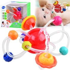 JOKOMISIADA Grizalo 2v1 Sensory Planet Toy Za4541