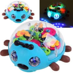 JOKOMISIADA Projektor Running Glow Ladybug Za4284