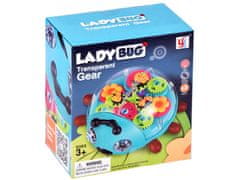 JOKOMISIADA Projektor Running Glow Ladybug Za4284