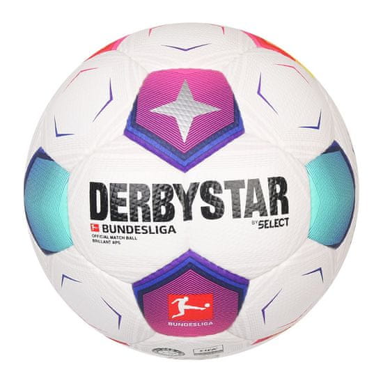 SELECT Žoge nogometni čevlji bela 5 Derbystar Bundesliga 2023 Brillant Aps