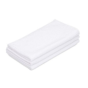 Ljubki dom Brisača Deluxe 30 x 50 cm bela