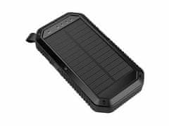 BOT Solarna napajalna banka SP3 1 panel 30000mAh, črna