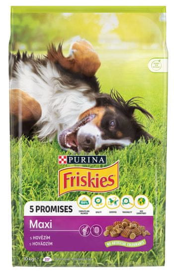 Friskies ADULT MAXI hrana za pse Dog, salmon, 10 kg