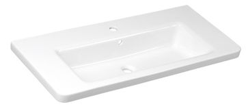 SAPHO CITY Pravokotno Keramično Umivalnik 100x45cm - Bela