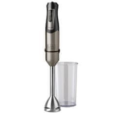 Mixér Black+Decker, BXHB1200E, tyčový, 20 rychlostních stupňů, turbo, 4 ramenný nerezový nůž, 1200 W