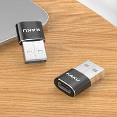 Kaku KSC-530 adapter USB / USB-C, črna