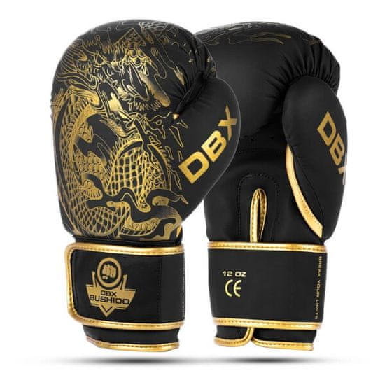DBX BUSHIDO boksarske rokavice Gold Dragon