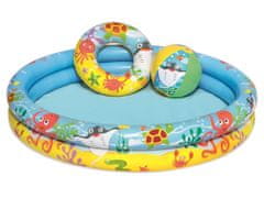 JOKOMISIADA Set Pool Ball Circle Bazen za veslanje 122 cm 51124