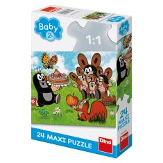 Dino Puzzle Mole: Rojstni dan MAXI 24 kosov