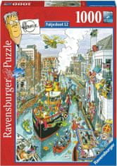 Ravensburger Puzzle Cities of the World: Pakjesboot 12, 1000 kosov