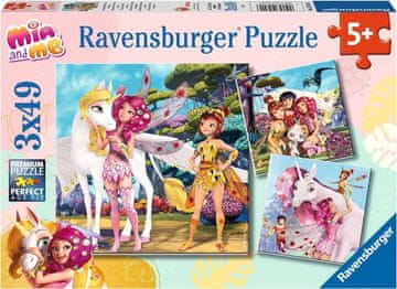 Ravensburger Sestavljanka Mia in jaz 3x49 kosov
