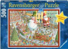 Ravensburger Puzzle Christmas is coming 500 kosov